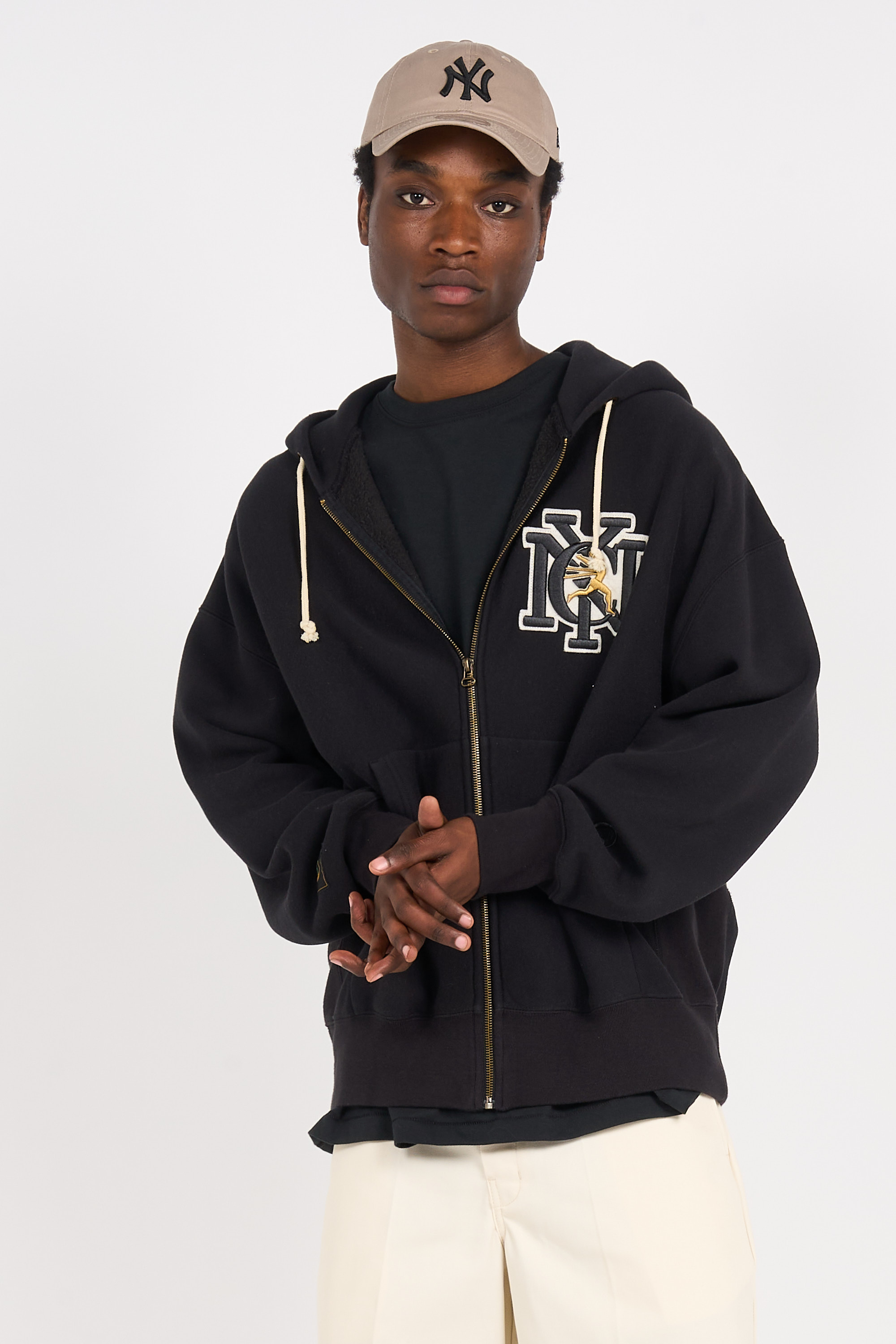 Hoodie zippé Noir