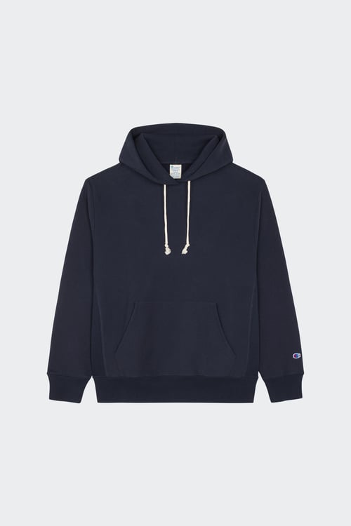 CHAMPION Hoodie Bleu