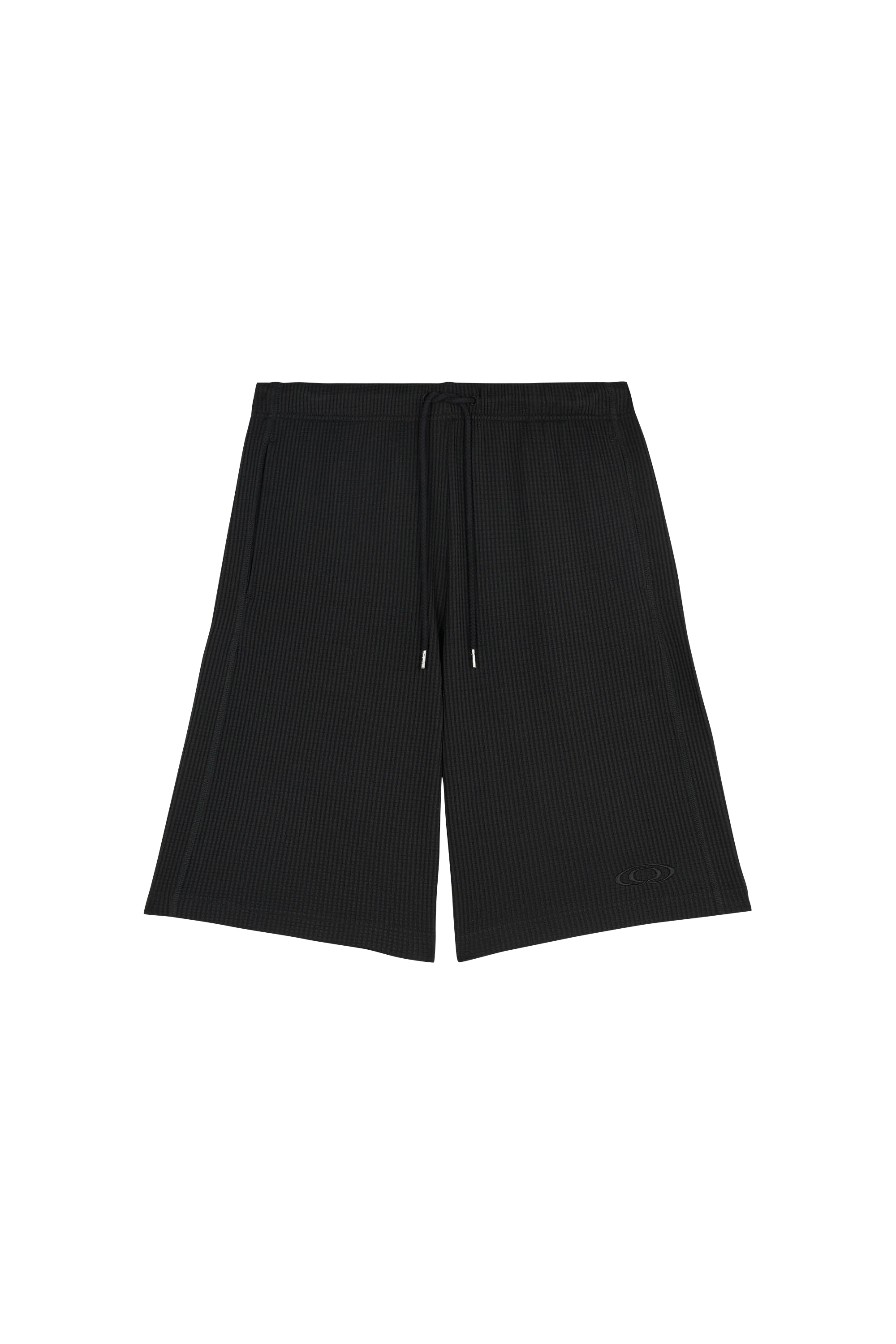 Short Waffle Shorts Splash Black