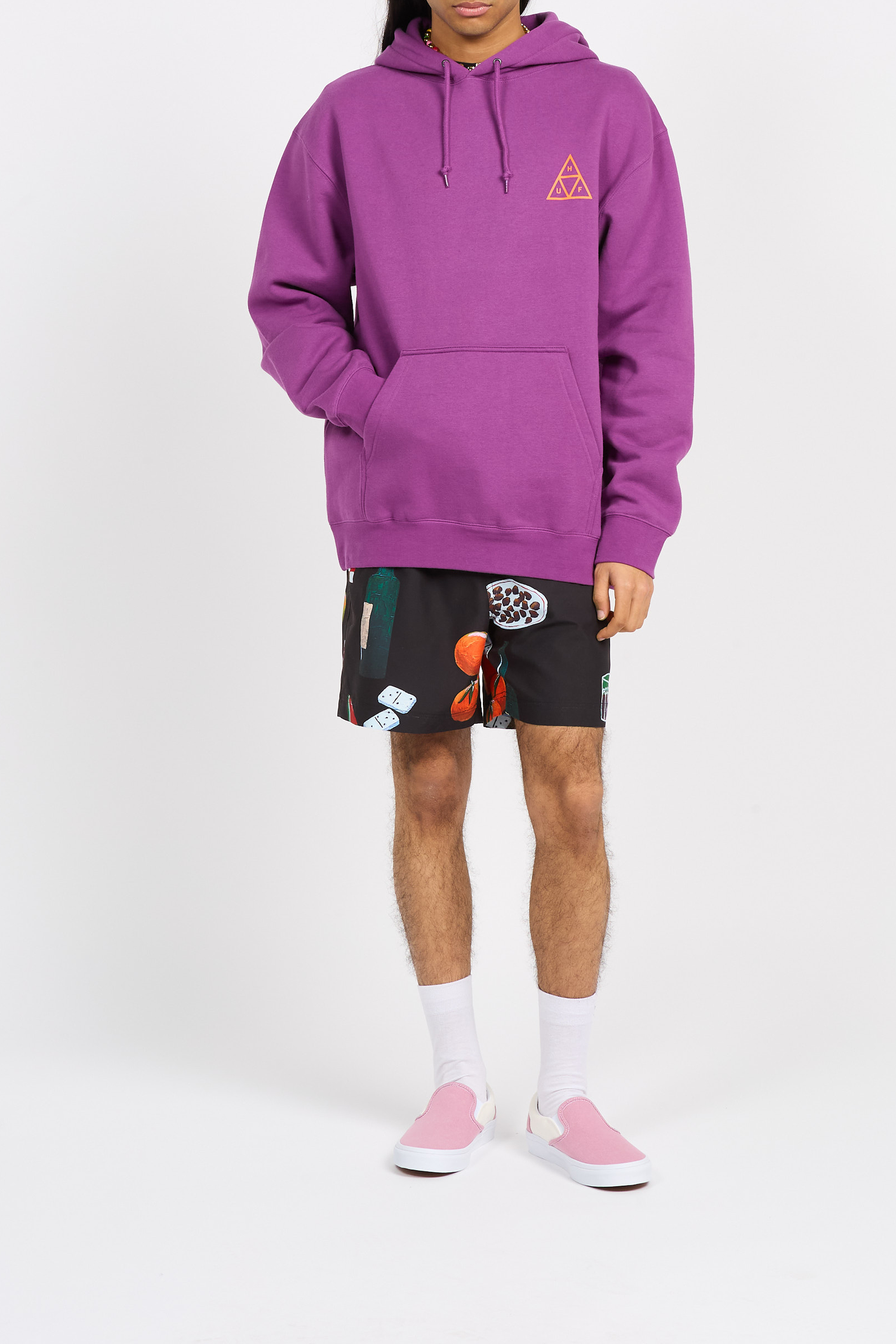 Hoodie | Violet HUF Homme