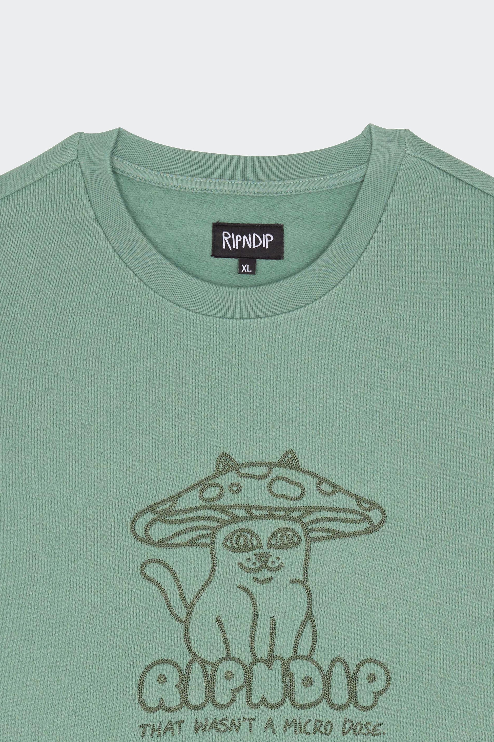 Sweatshirt | Green by RIPNDIP Sweatshirt Green