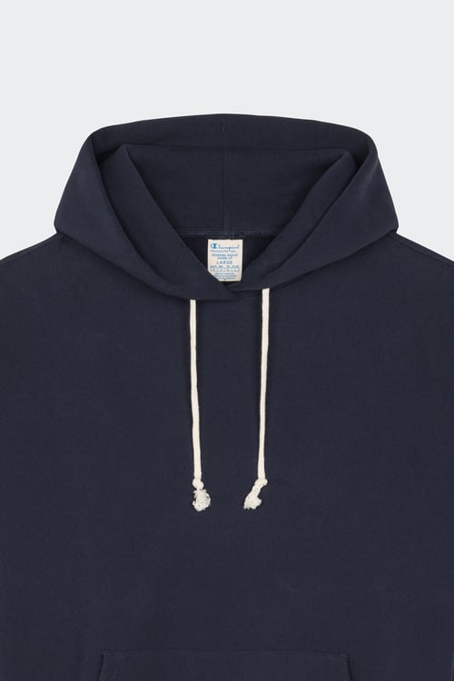 CHAMPION Hoodie Bleu