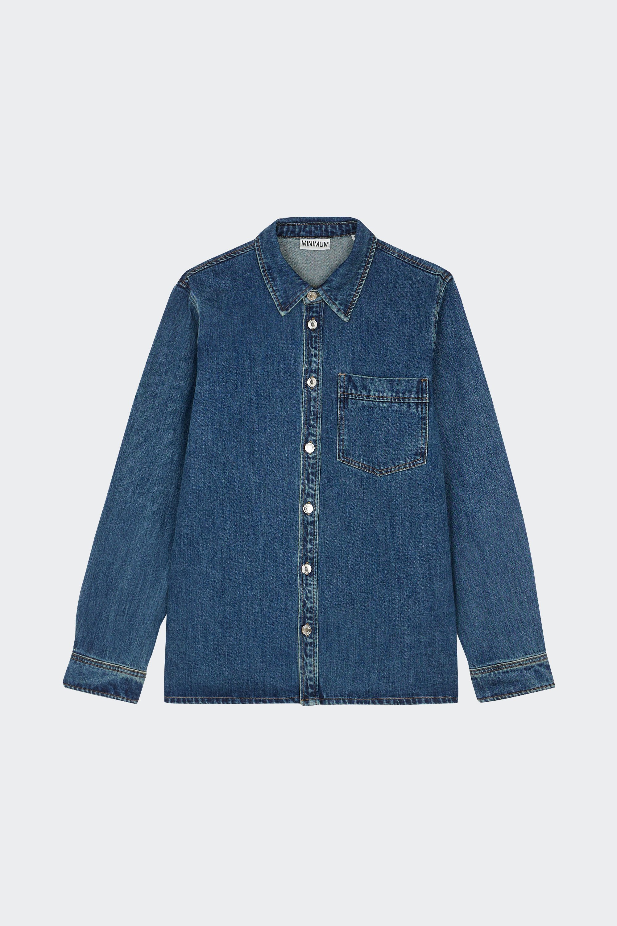 Surchemise | Bleu by MINIMUM Surchemise Bleu