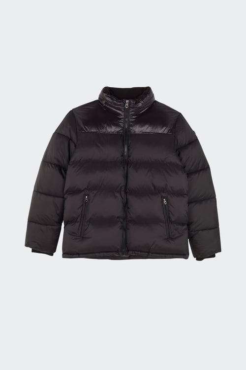 SCHOTT Puffer Jacket Black