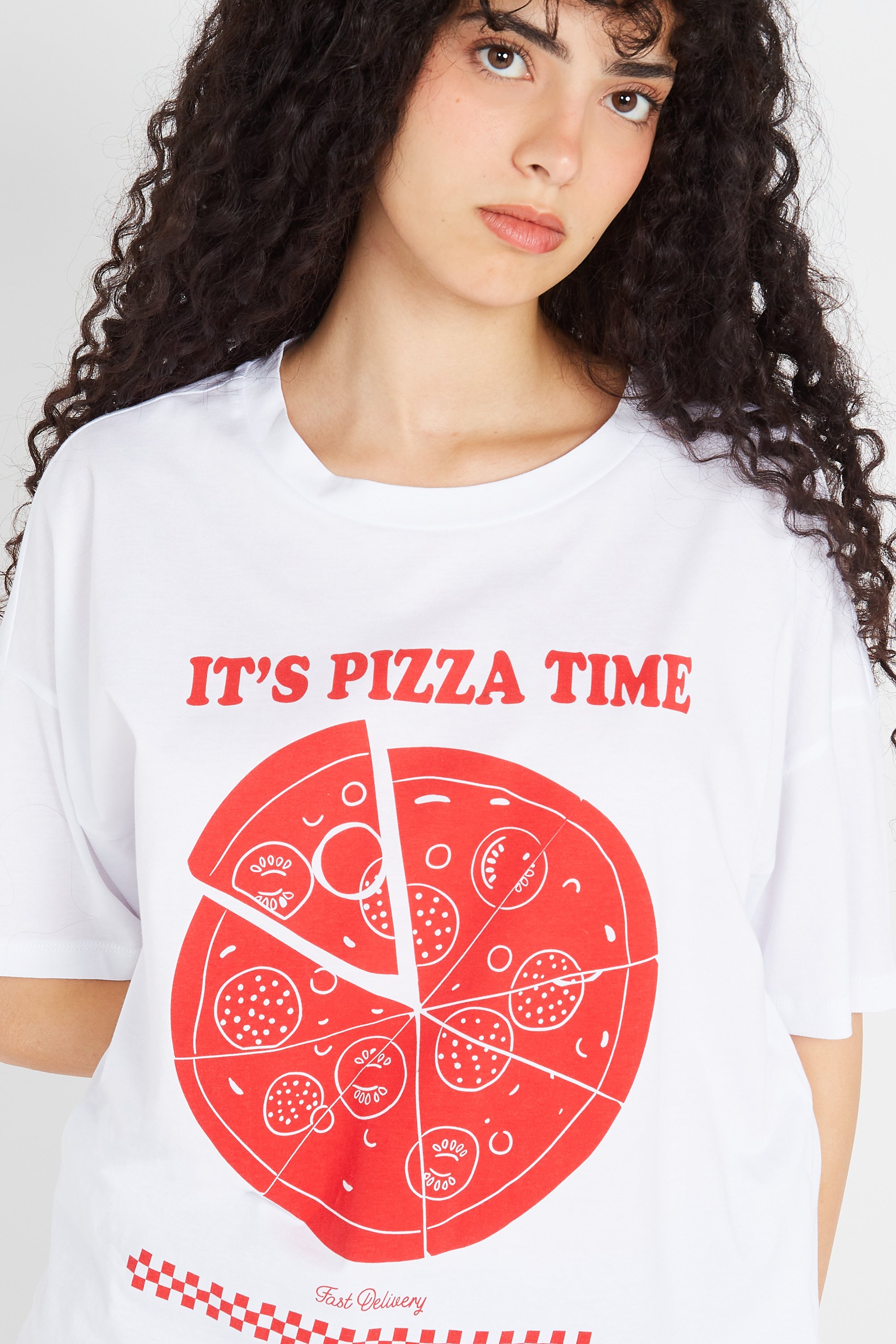 T-shirt | White by NOISY MAY T-shirt White