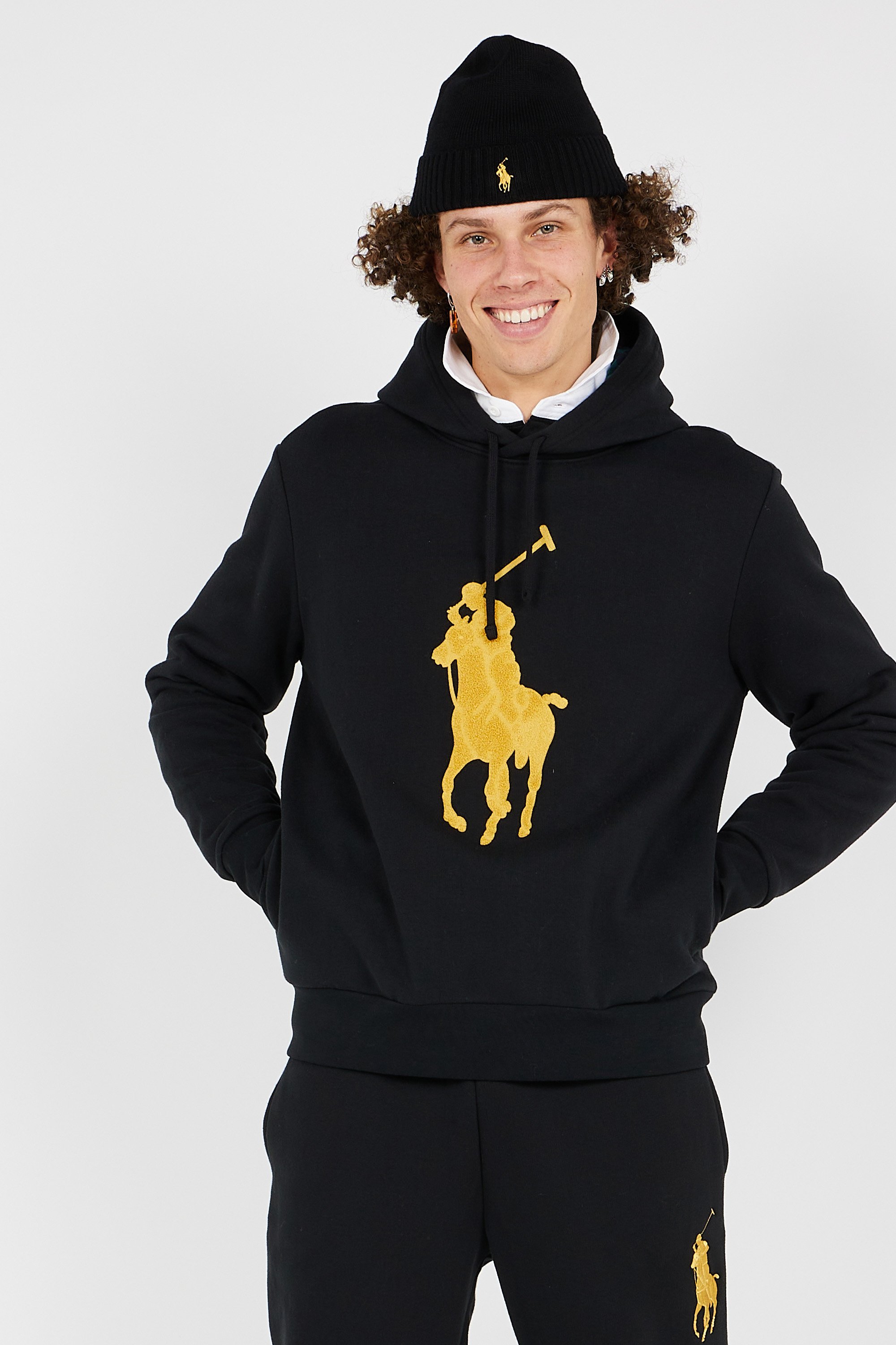 Hoodie | Black by POLO RALPH LAUREN Hoodie Black