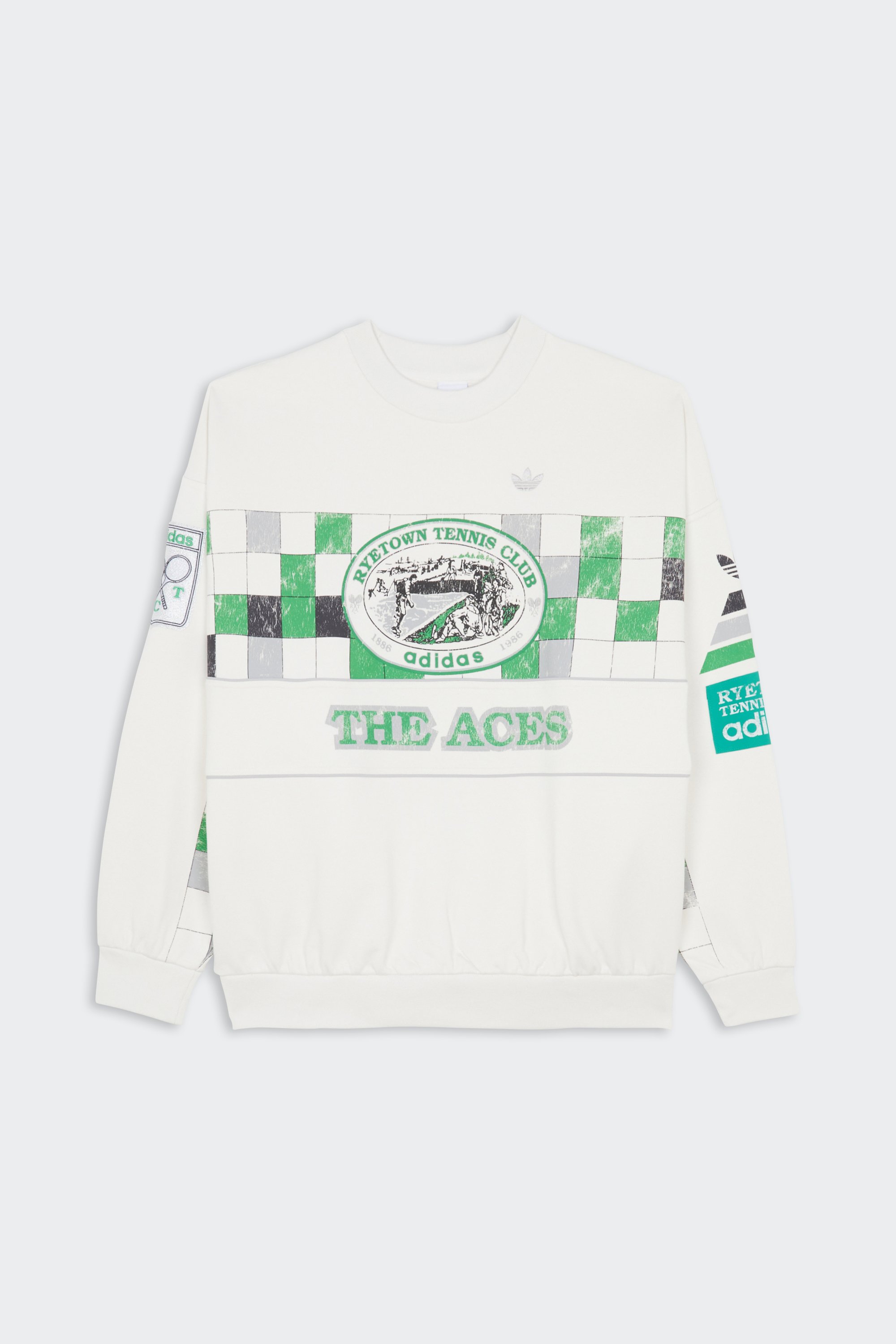 sweatshirt | White by ADIDAS sweatshirt White
