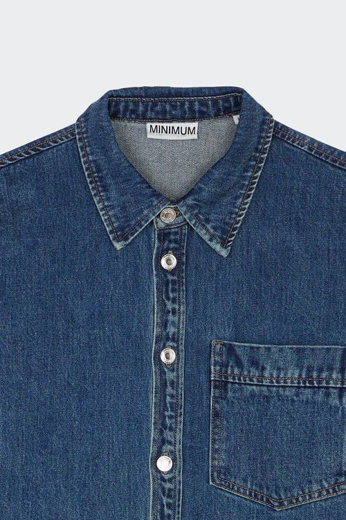 MINIMUM Surchemise Bleu