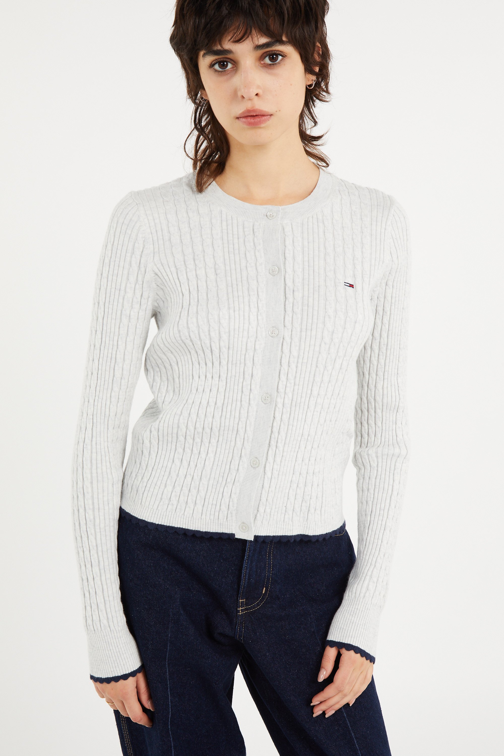 Gilet | Gris TOMMY JEANS Femme