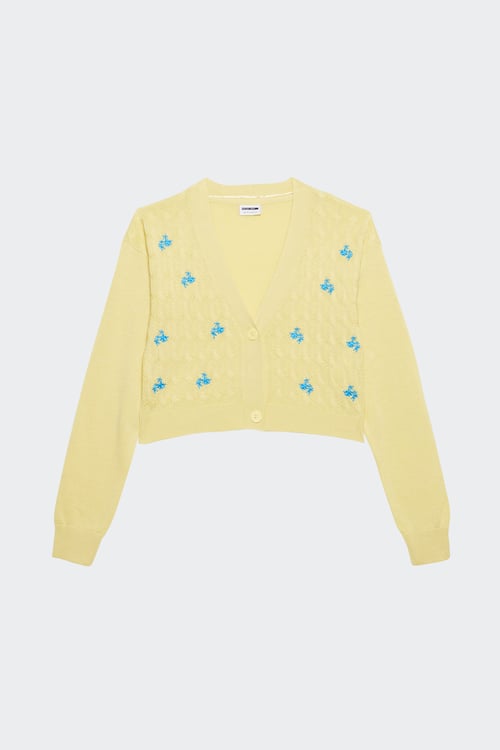 NOISY MAY gilet Jaune
