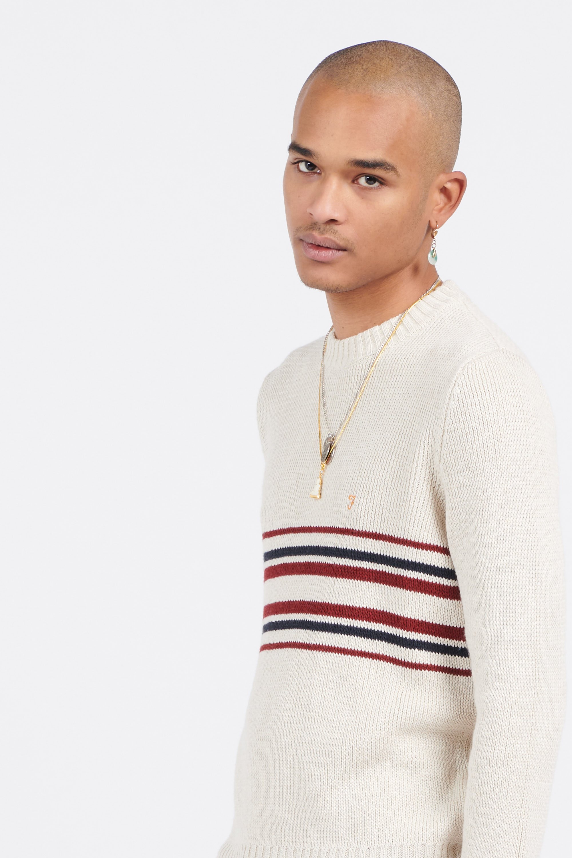 Pull | Beige by FARAH Pull Beige