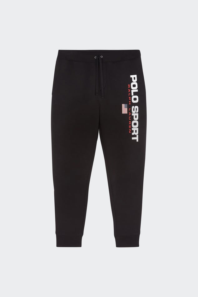 Black polo joggers sales