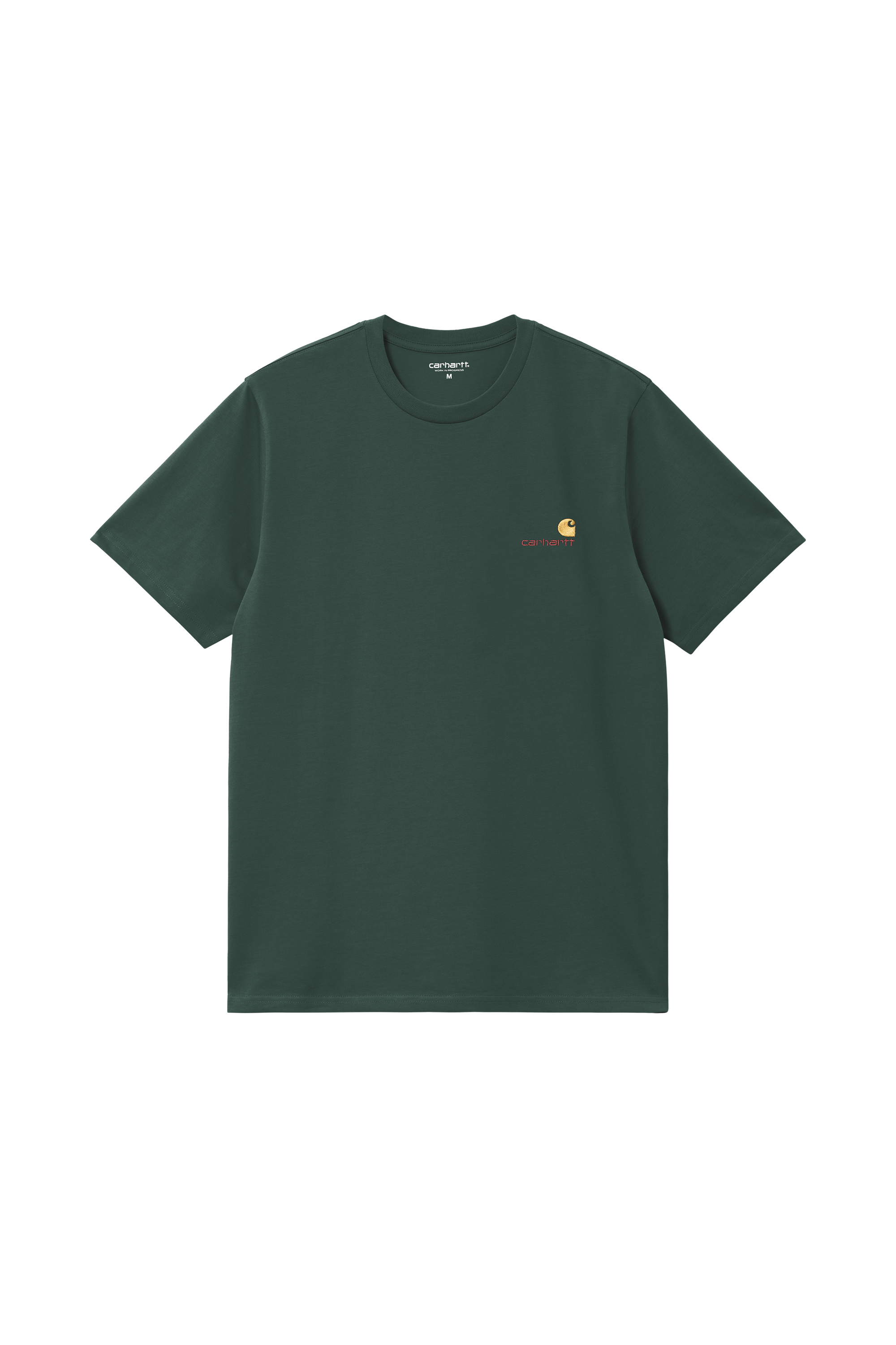 T-shirt AMERICAN SCRIPT Kale green