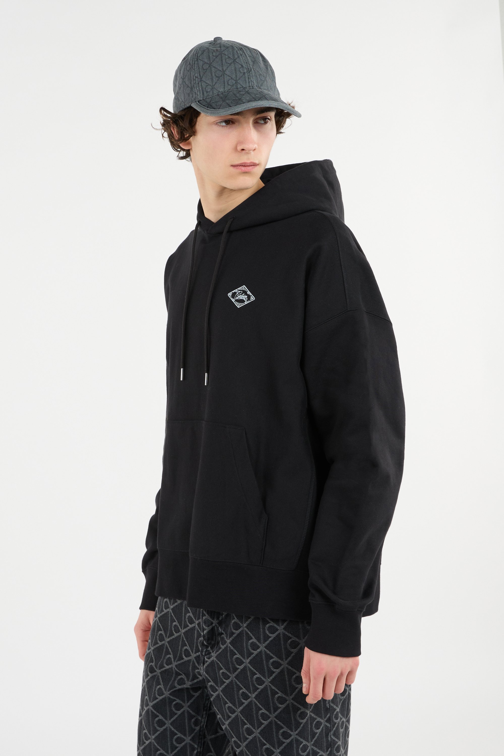 Hooded sweatshirt Black