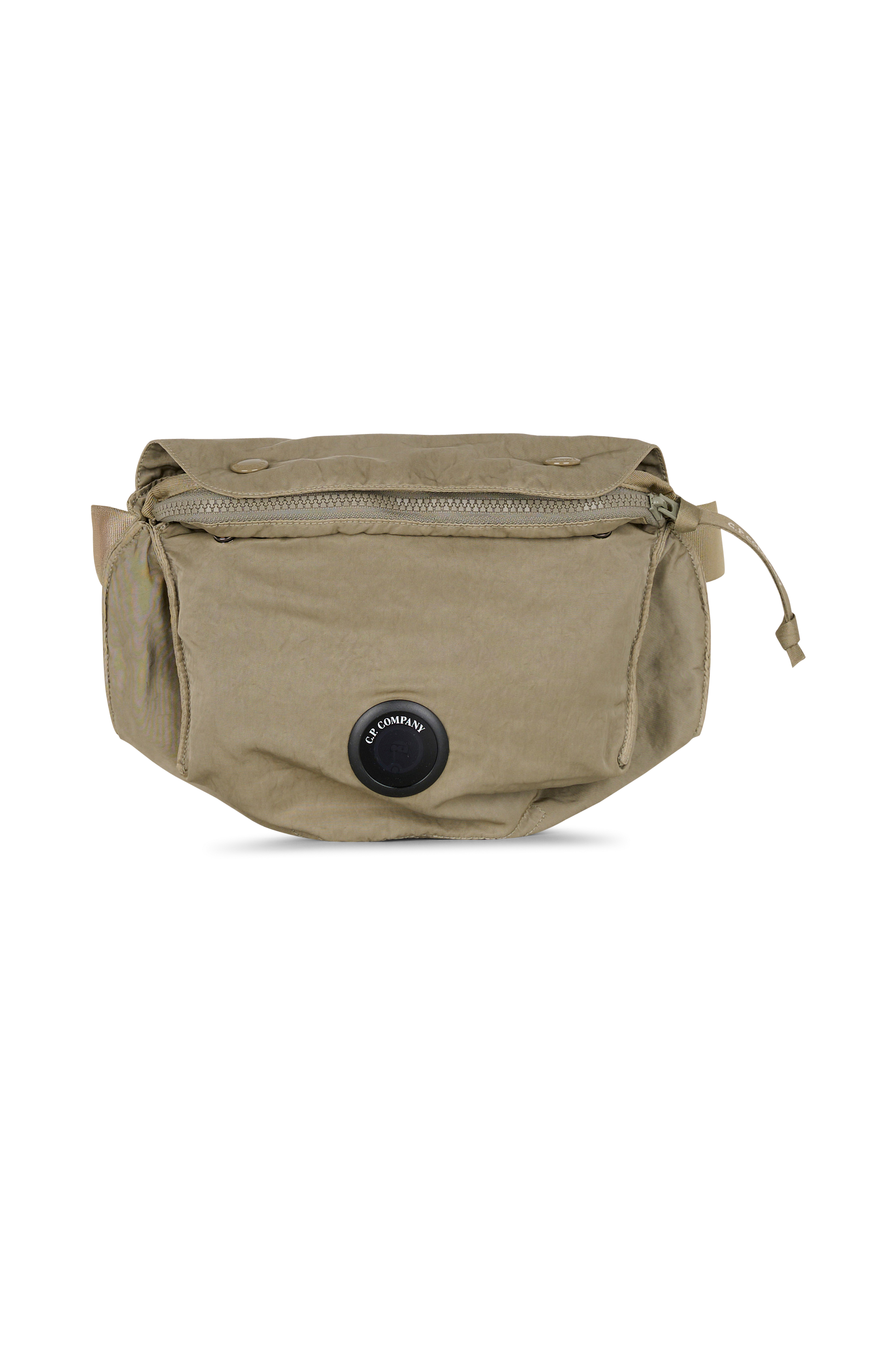 Printed canvas waist bag C.P. COMPANY Green