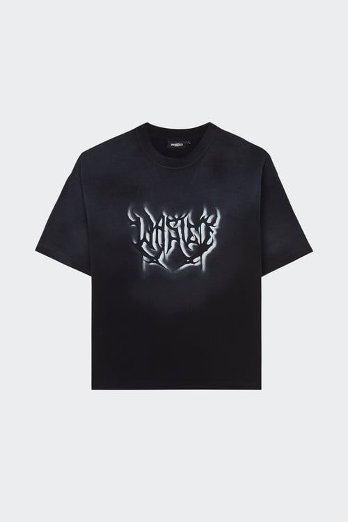 WASTED T-shirt Noir