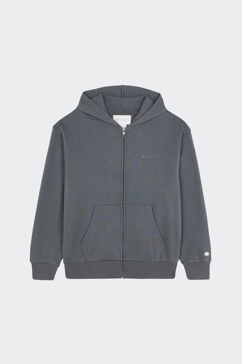 CHAMPION Hoodie zippé Gris