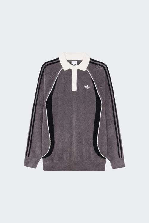 ADIDAS Polo shirt Grey