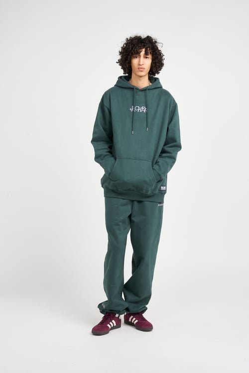 JACKER Hoodie Vert