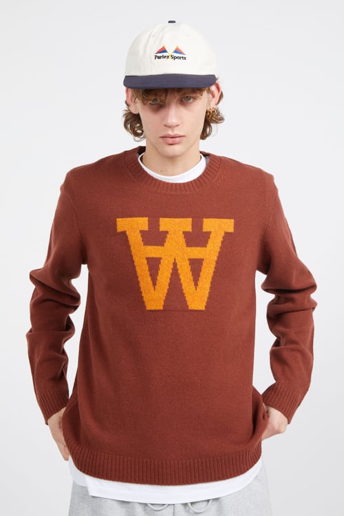 WOOD WOOD Pull Marron