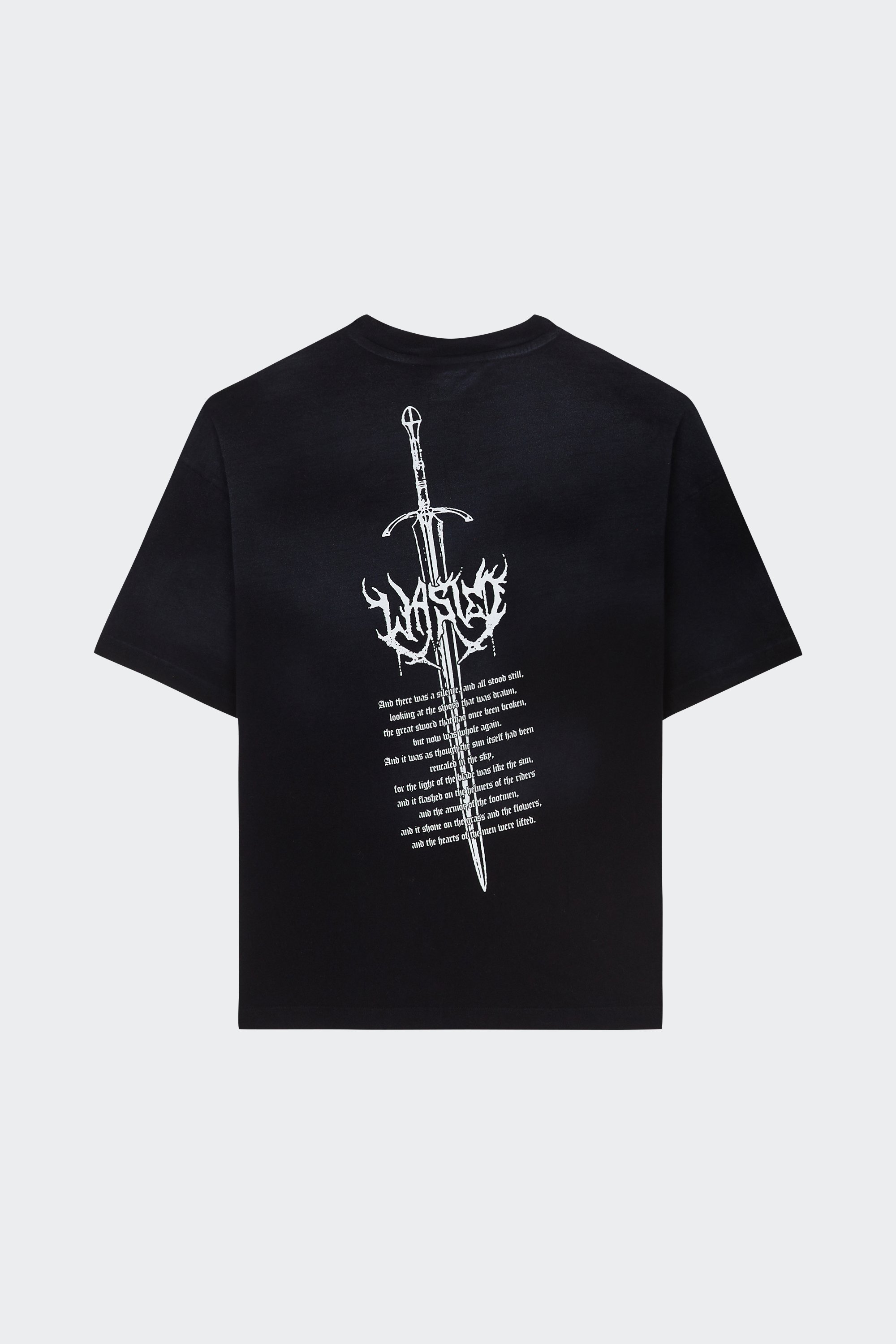 T-shirt | Noir by WASTED T-shirt Noir