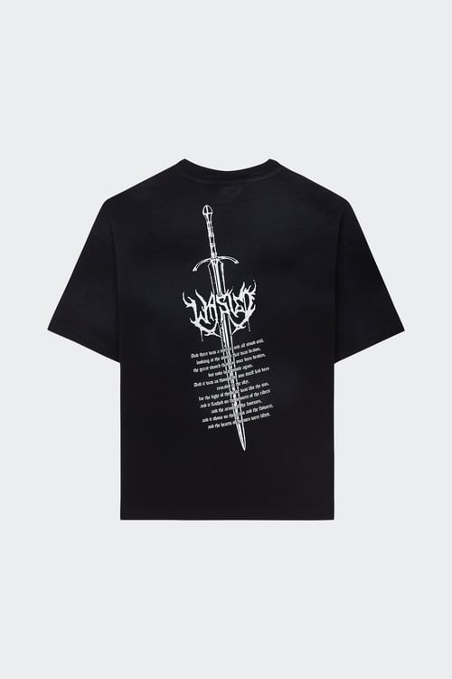 WASTED T-shirt Noir