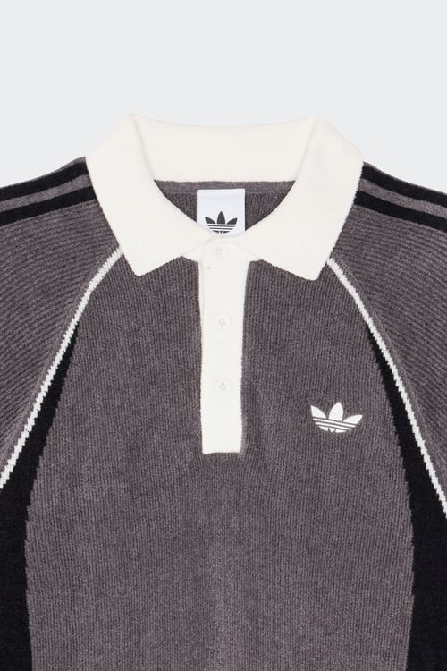 ADIDAS Polo shirt Grey