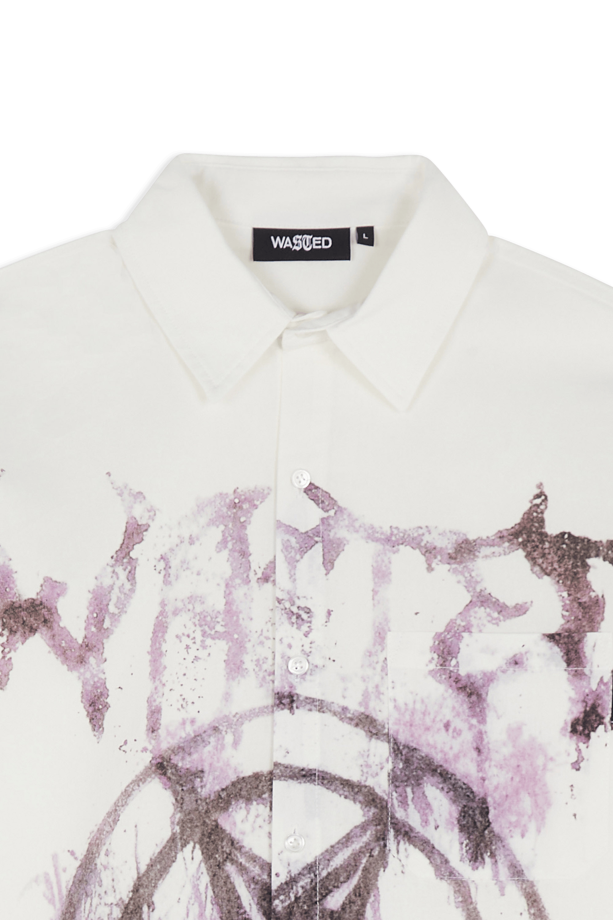 Chemise | Blanc WASTED Homme