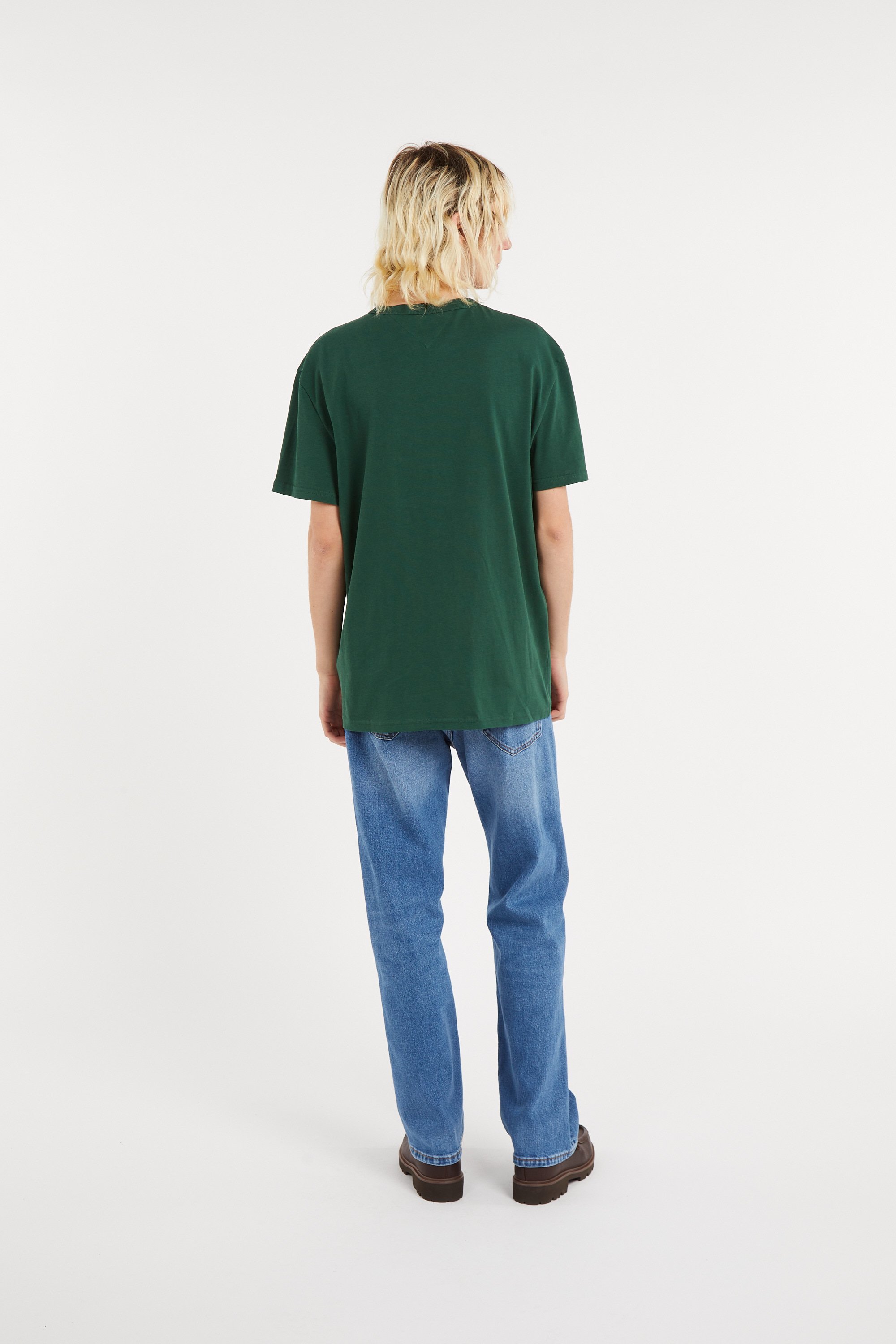 Jean droit en coton | Bleu TOMMY JEANS Homme