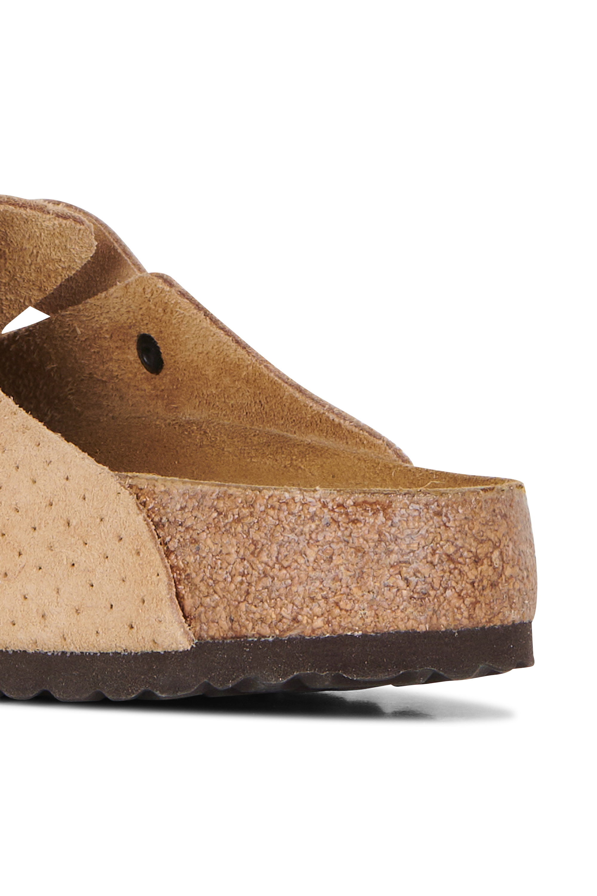 Sandales plates Beige