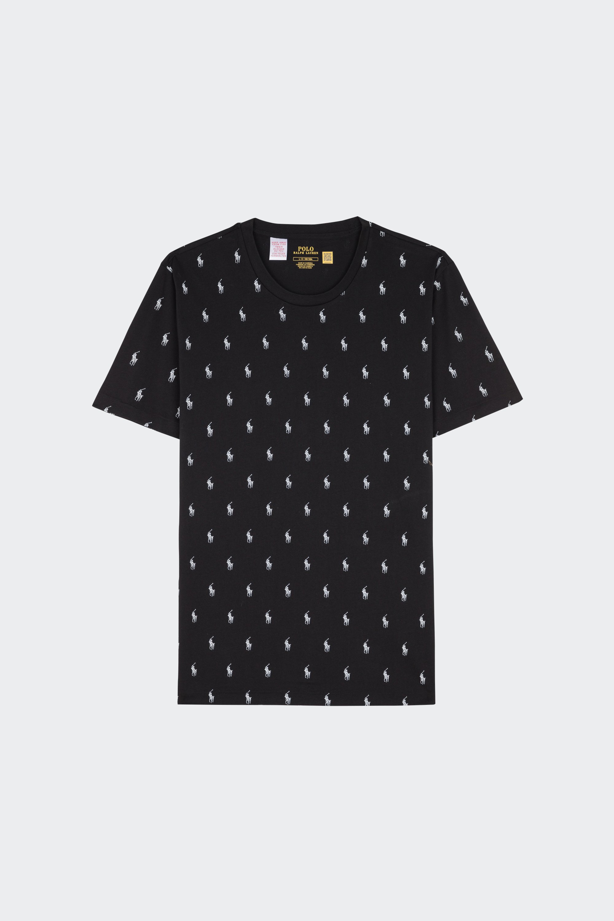 Haut de pyjama | Noir by POLO RALPH LAUREN Haut de pyjama Noir