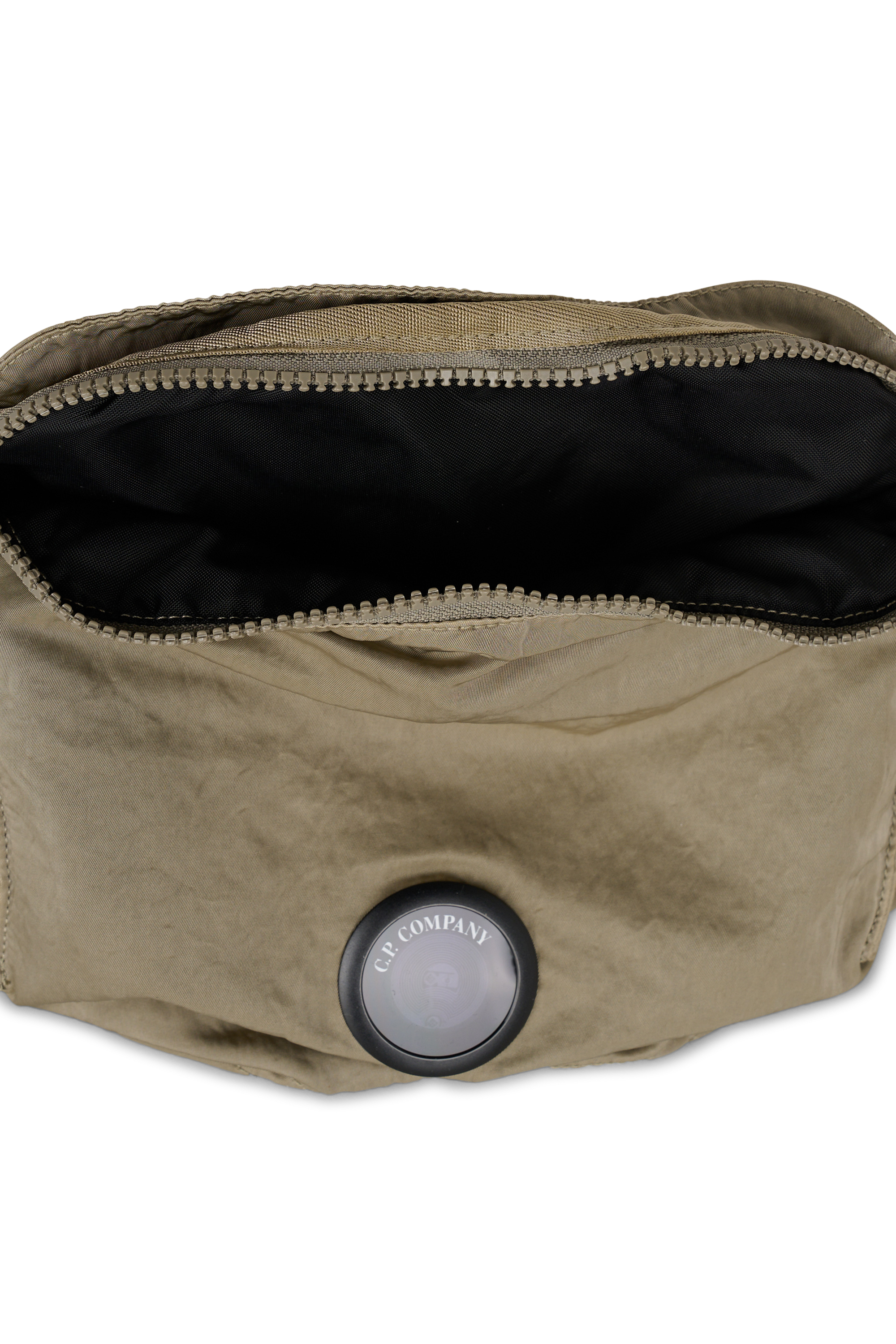 Printed canvas waist bag | Green C.P. COMPANY Men