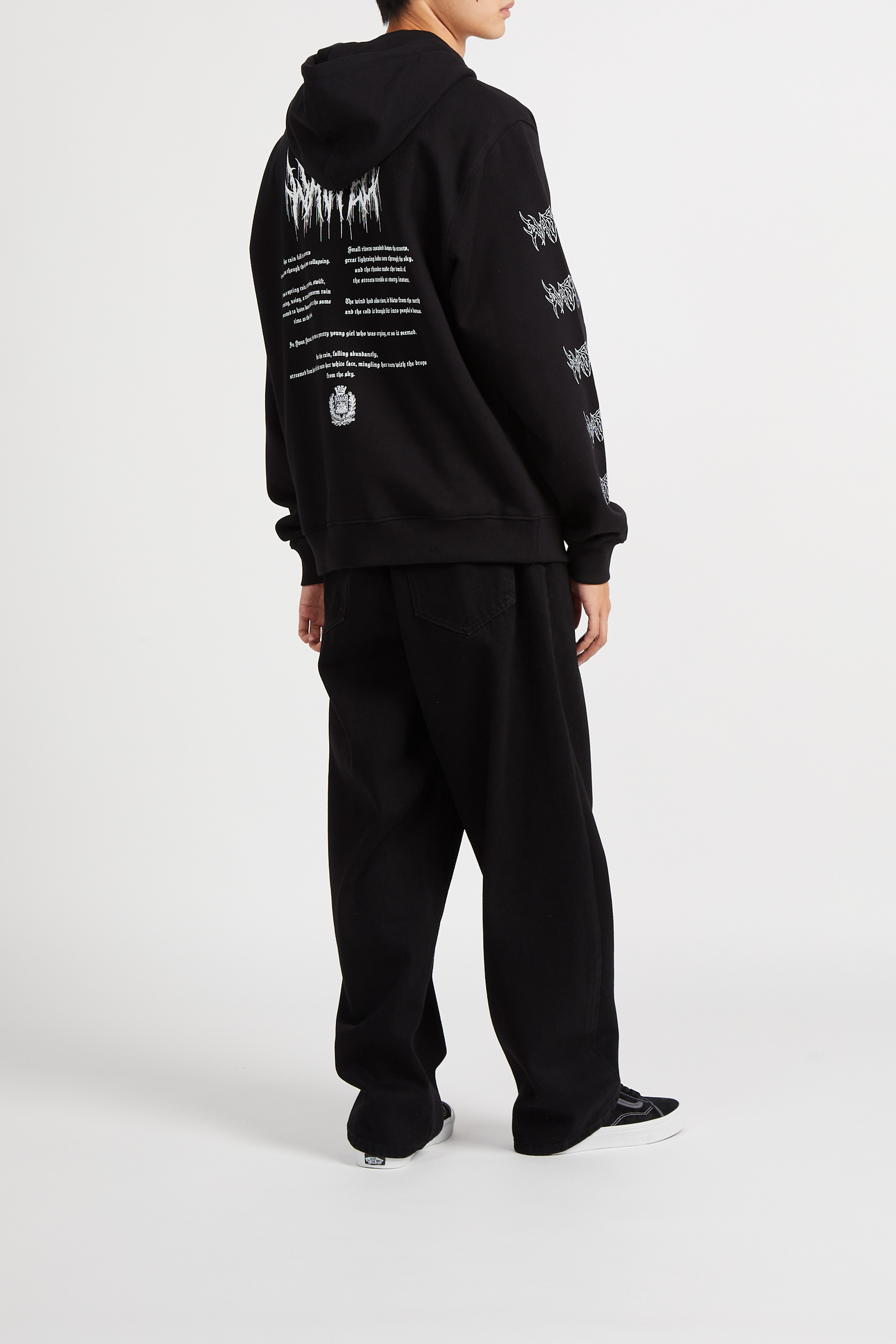 Hoodie | Black WASTED Men