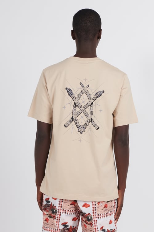 DAILY PAPER Tee-shirt Beige