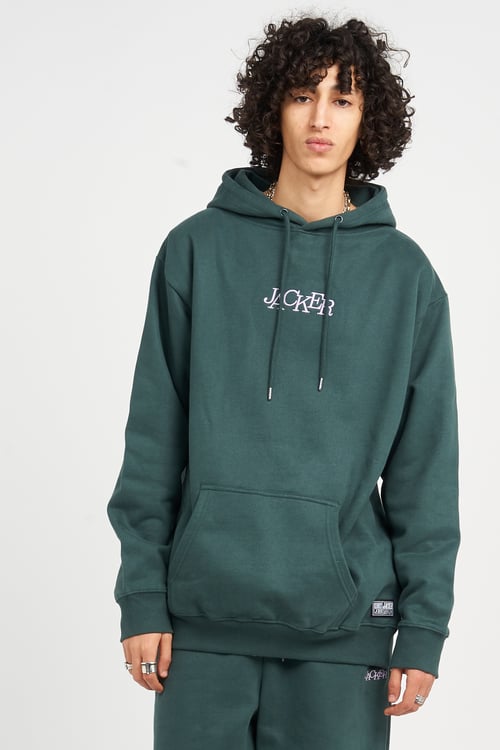 JACKER Hoodie Vert