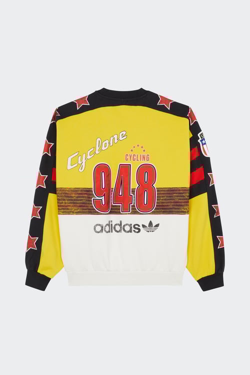 ADIDAS Sweatshirt Jaune