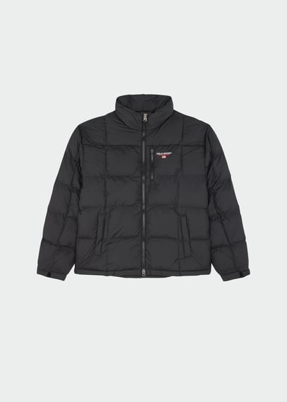 Lightweight quilted padded jacket with high neck The gorham Lightweight quilted padded jacket with high neck The gorham