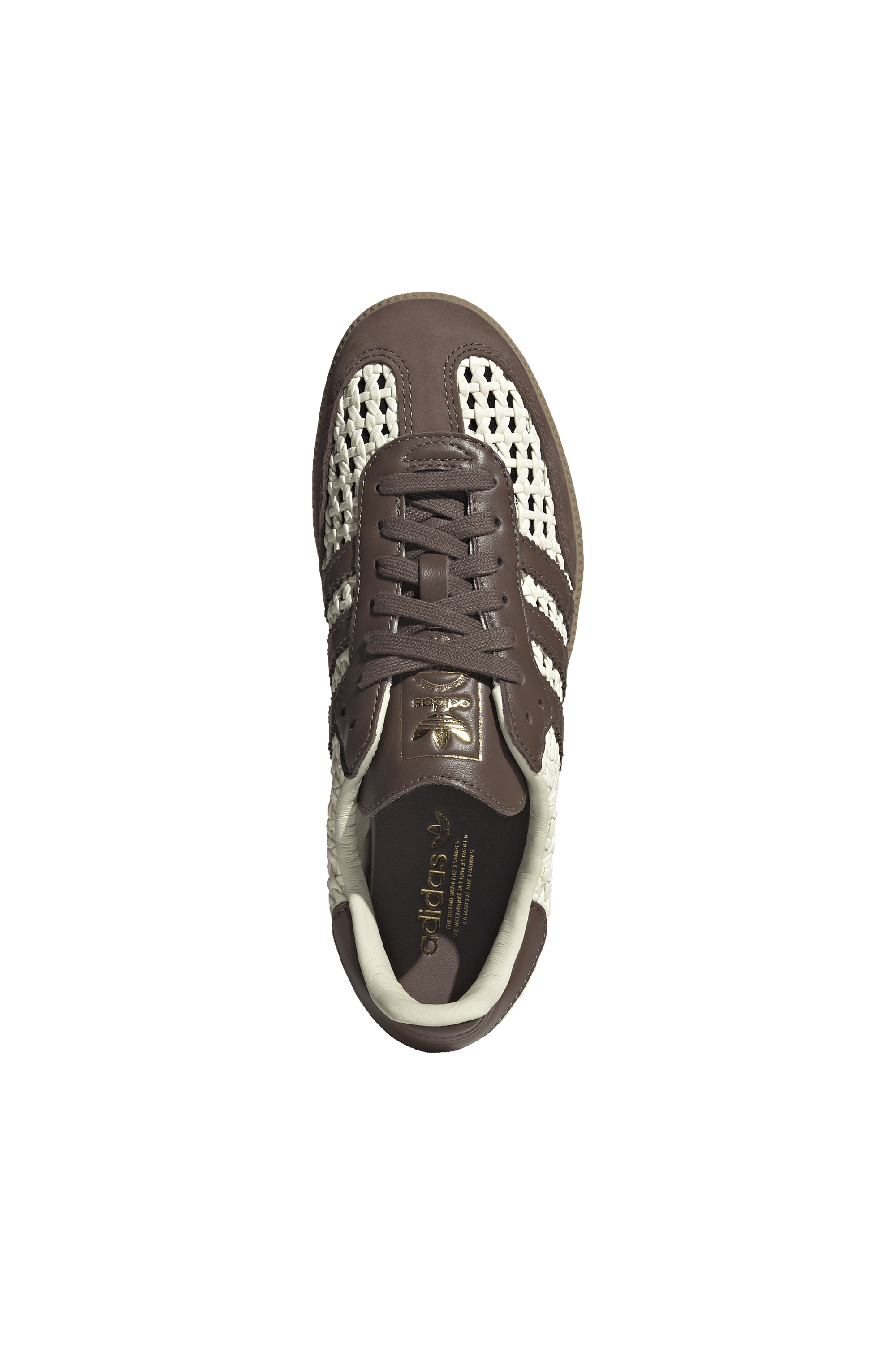 Baskets basses en cuir Blanc