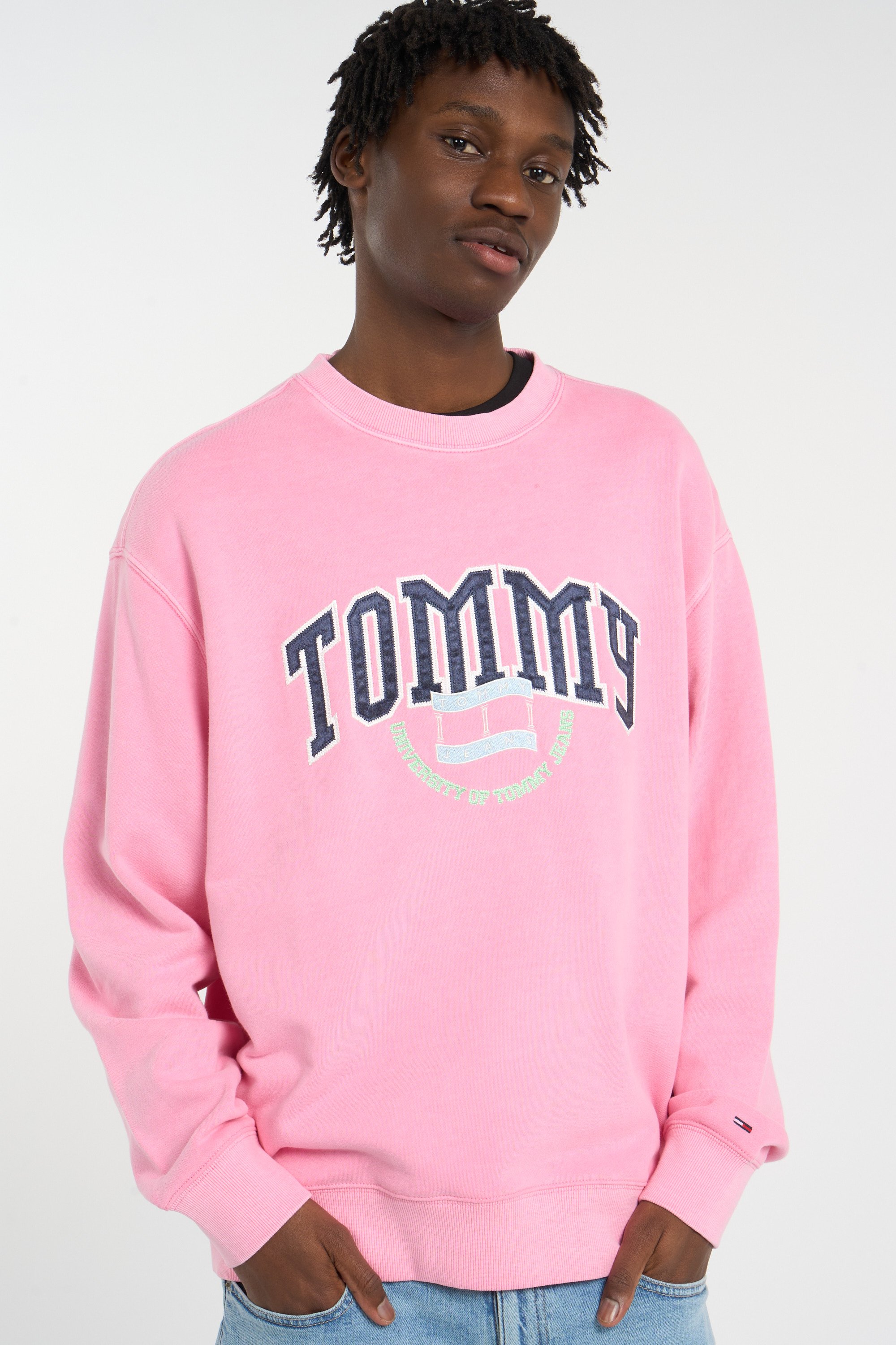 Sweater | Pink TOMMY JEANS Men
