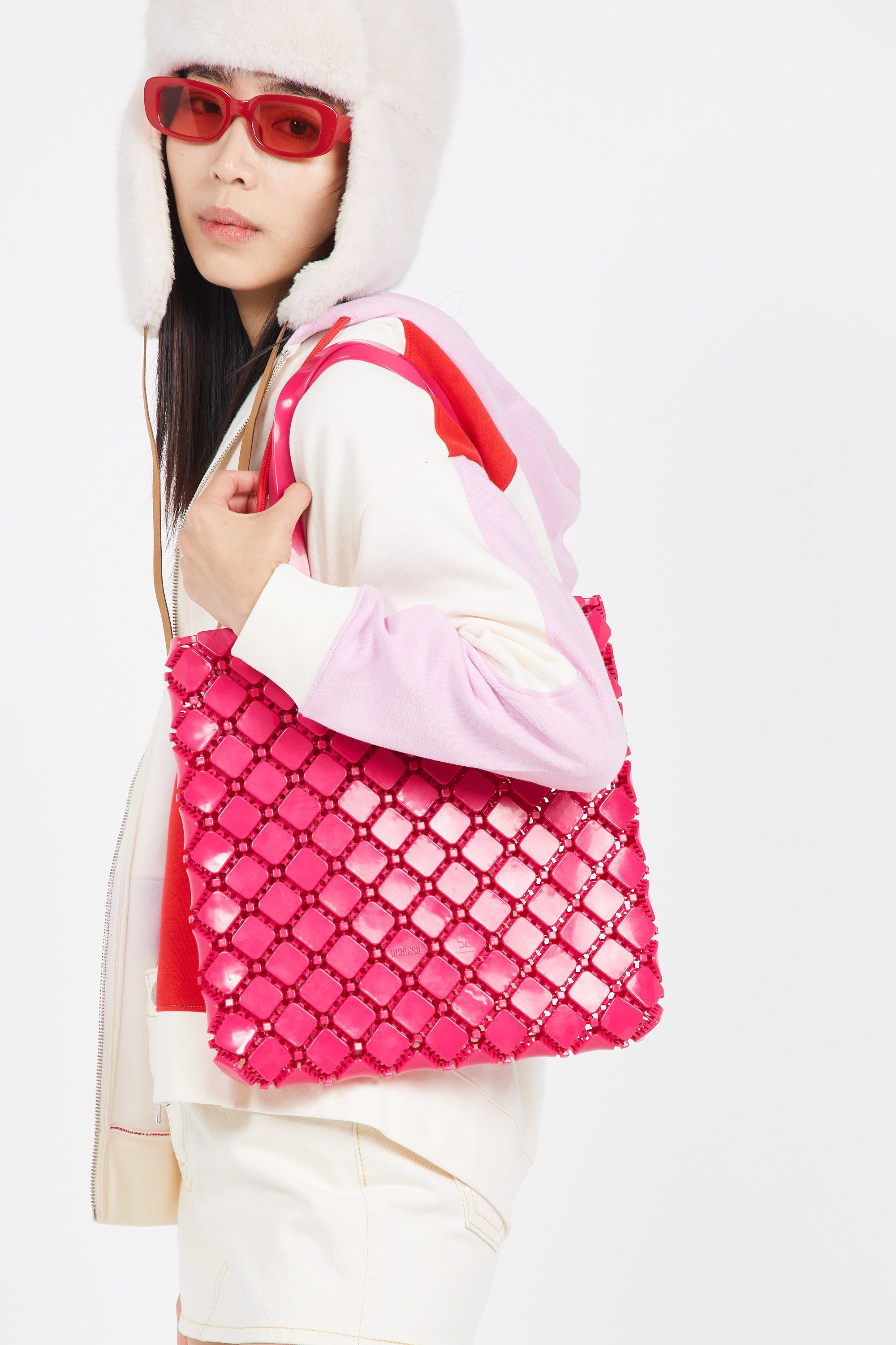 Sac porté épaule Rose