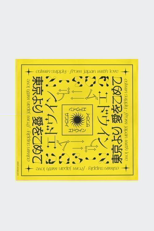 EDWIN Bandana Yellow