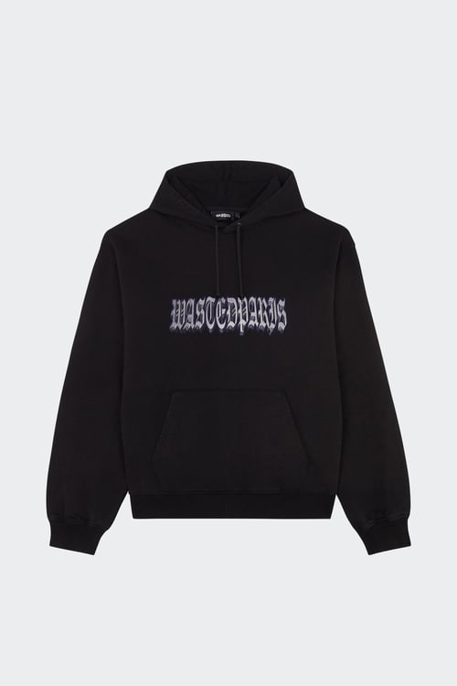 WASTED Hoodie Noir