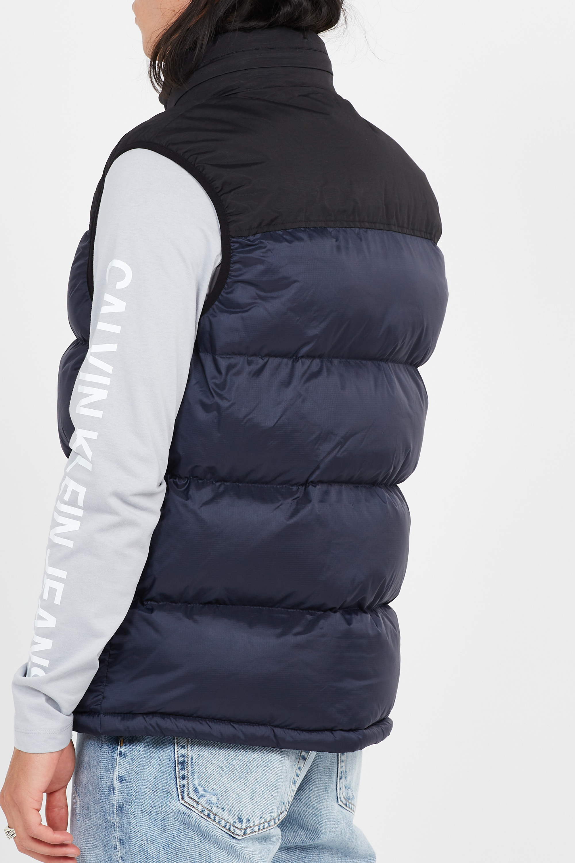 Sleeveless Puffer Jacket | Blue SCHOTT Men