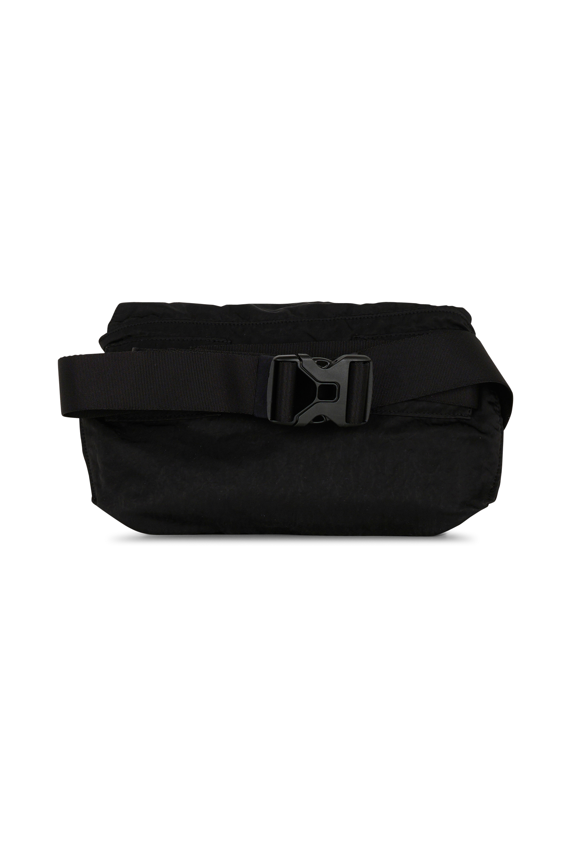 Printed canvas waist bag C.P. COMPANY Black