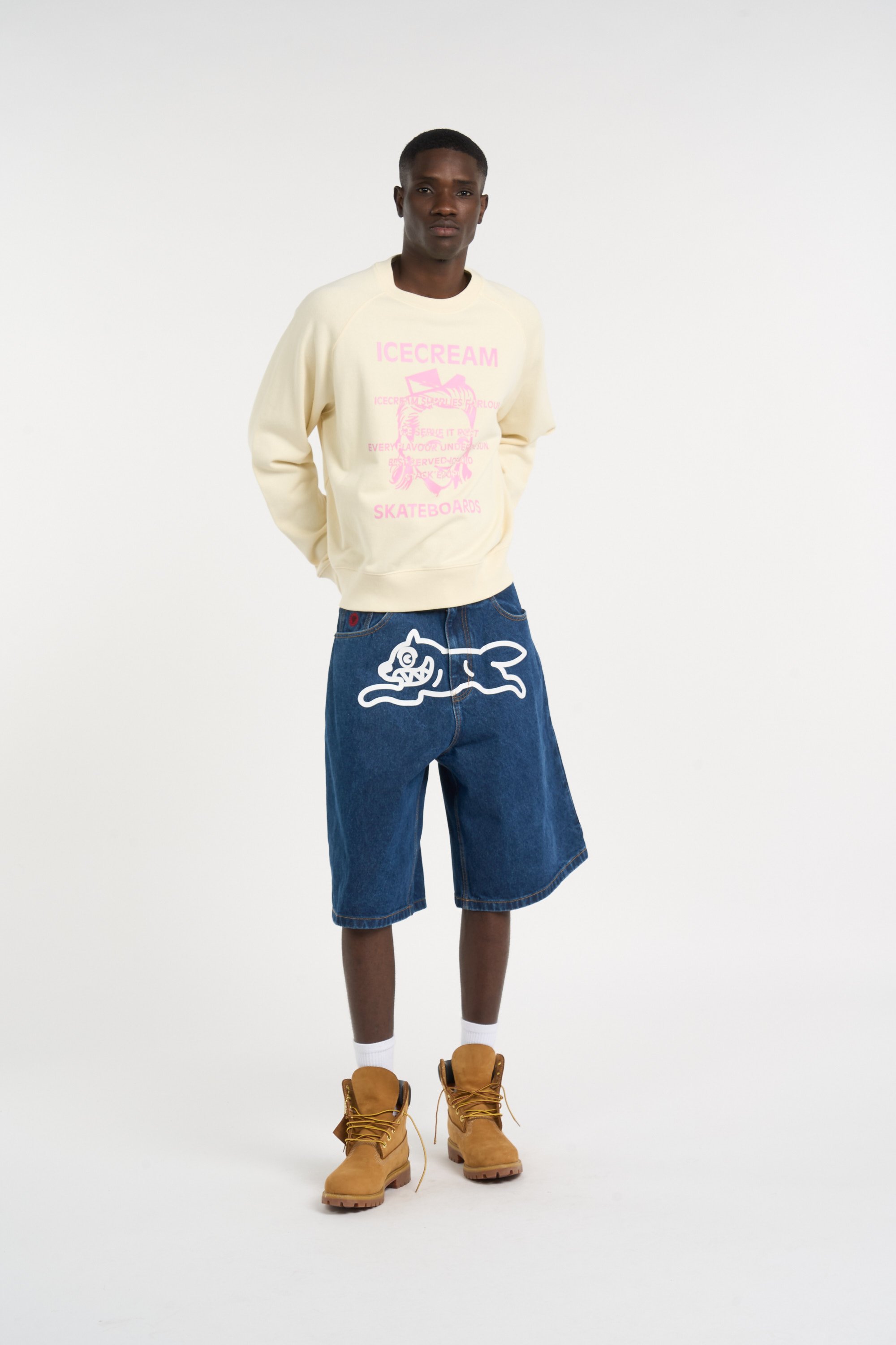 Sweatshirt ICE CREAM Beige