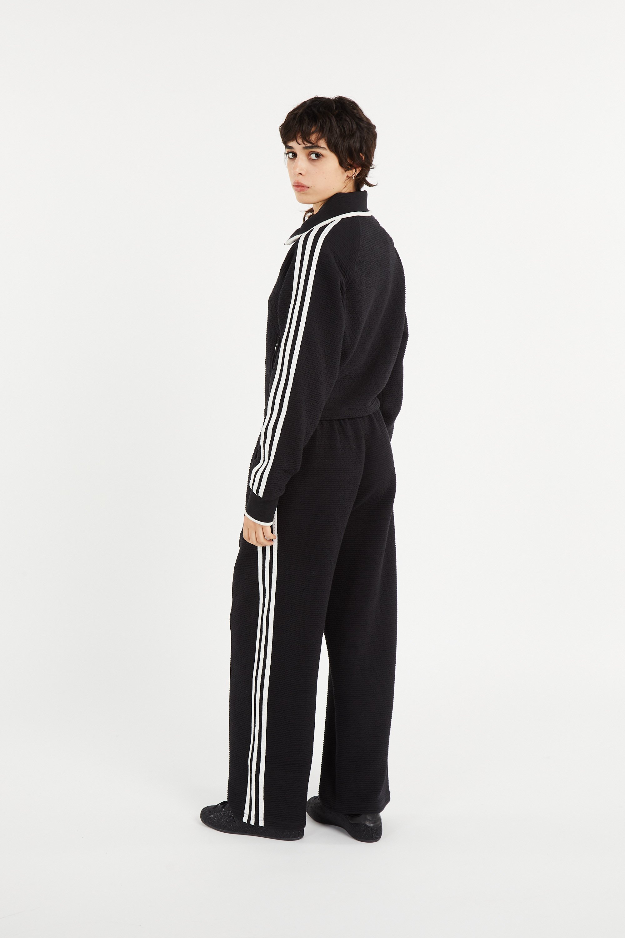 Men?s Storm 96 LO fabric and leather sneakers | Black ADIDAS Women