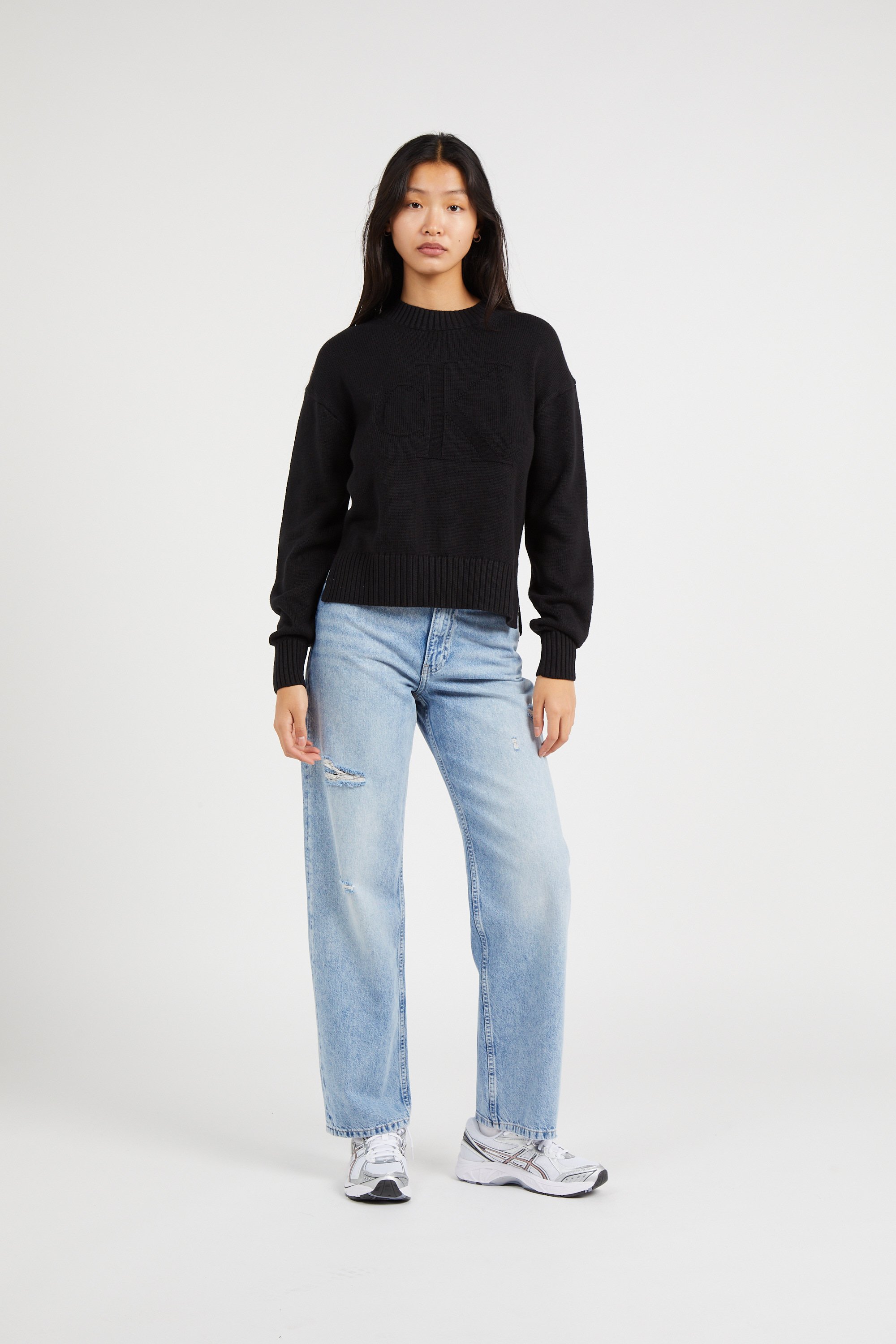 Calvin fashion klein pull noir