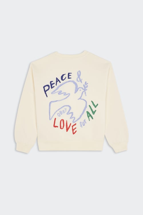 OBEY Sweatshirt  Beige
