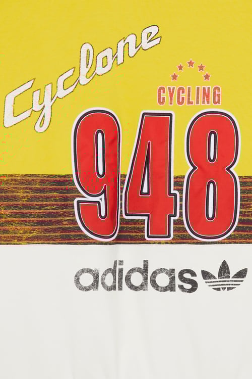 ADIDAS Sweatshirt Jaune