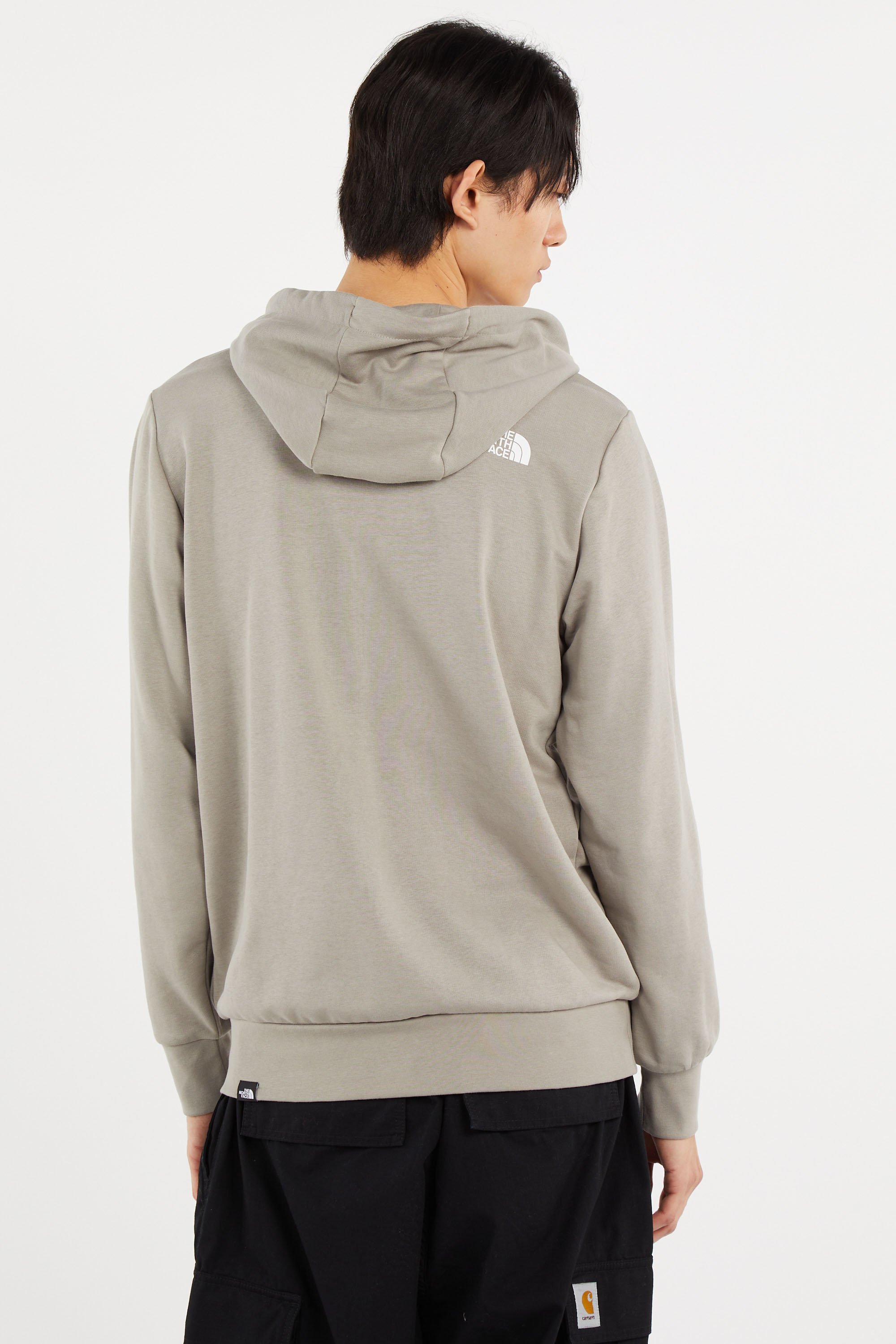 Hoodie zippé Gris